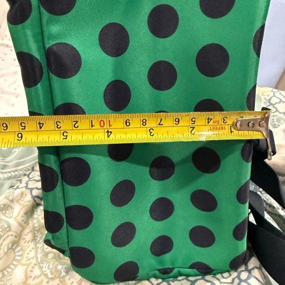 kate spade Green and Black Polka Dot Interior with Gold Logo main image 8